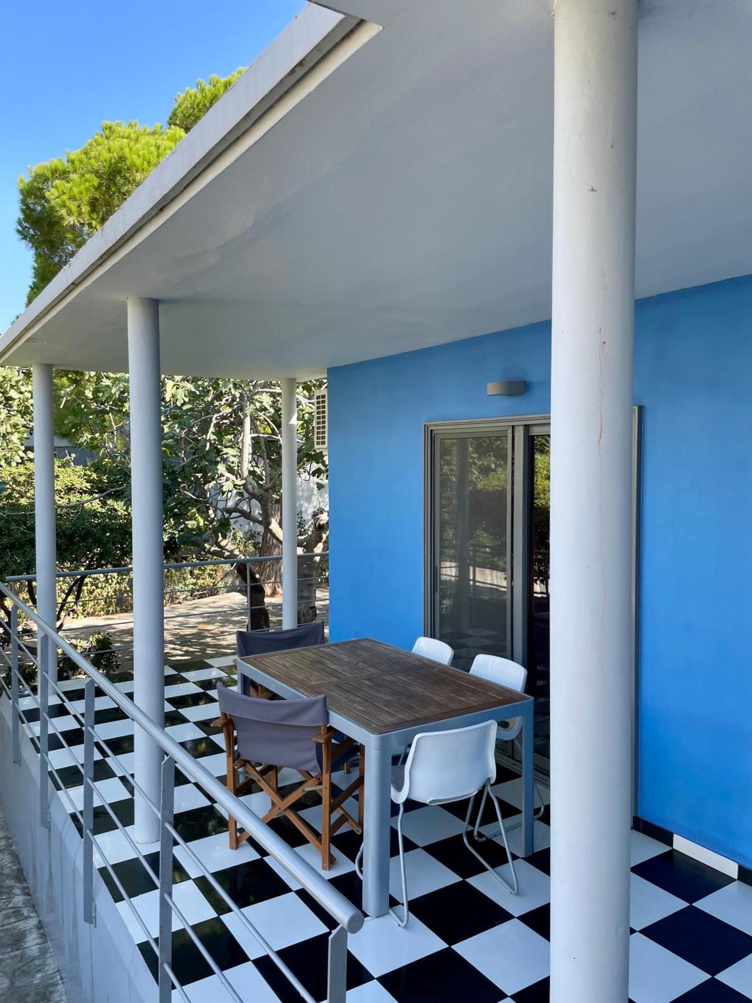 Architect'S Summer House By The Beach Порто-Рафти Экстерьер фото